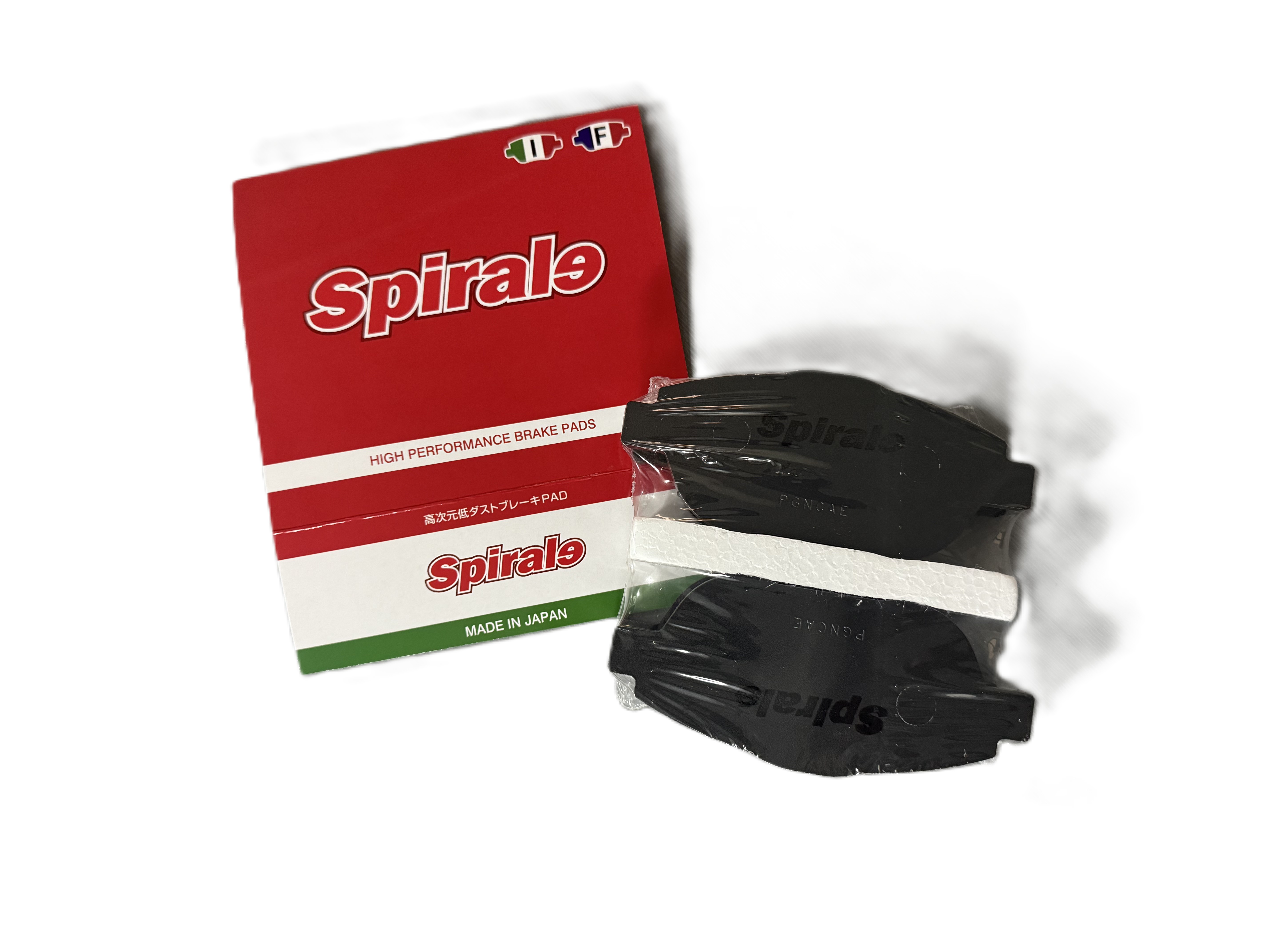 Spirale -スパイラーレ- 低ダストブレーキパッド(リア）　PEUGEOT 208 1.2 TURBO (15/10～20/07)／1.6 NA (12/11～20/07)・307 Hatchback 1.6 MT (02/11～03/11)